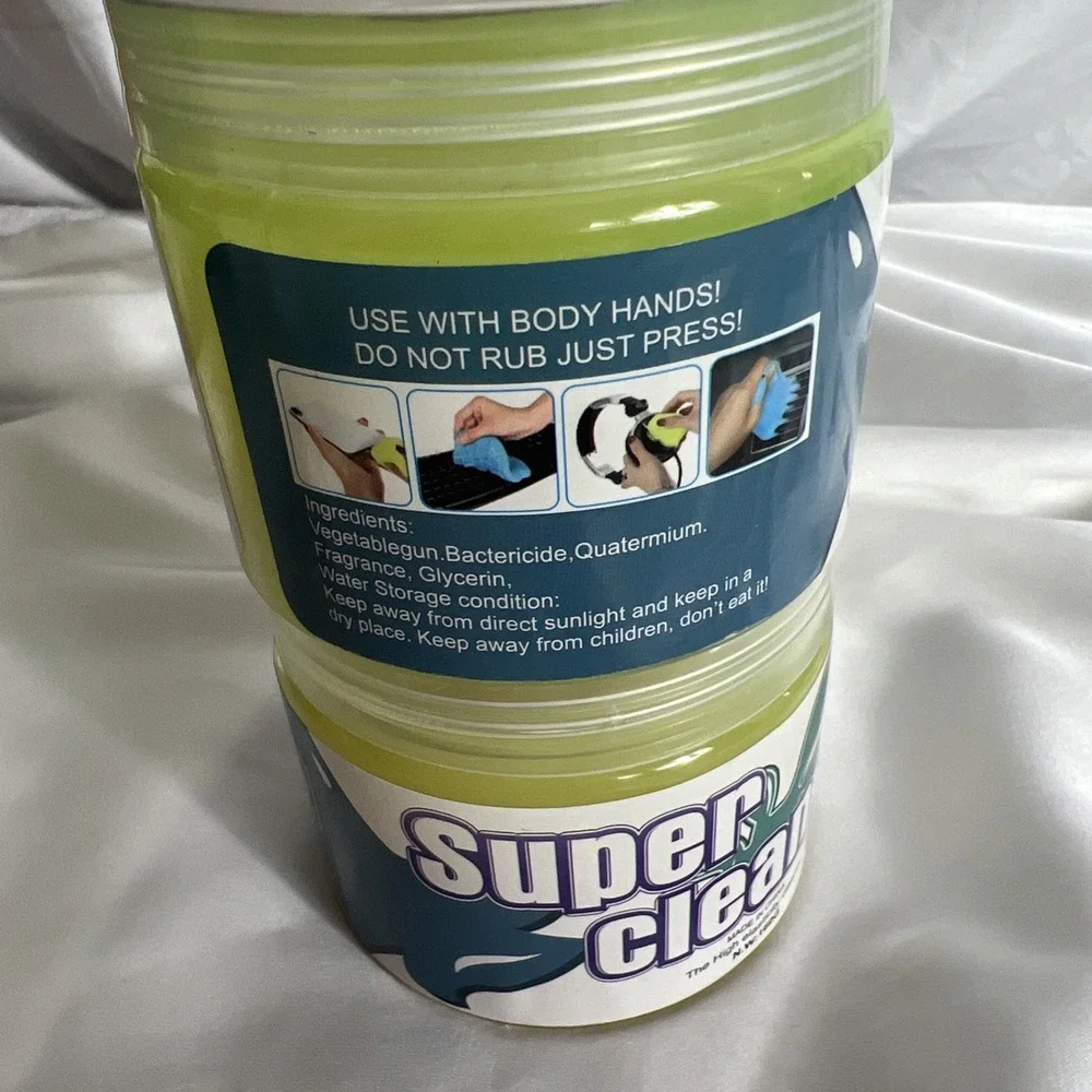 2 Pack Keyboard Dust Cleaning Glue Slimy‎ Gel Super Clean Wiper For Laptop Car